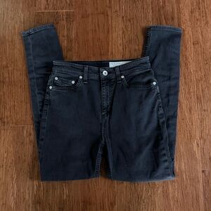 Rag & Bone Black Skinny Jeans
